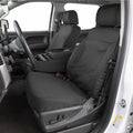 Covercraft 15-22 Chevrolet Colorado Waterproof Polyester SeatSaverFront Row Seat Covers - Grey