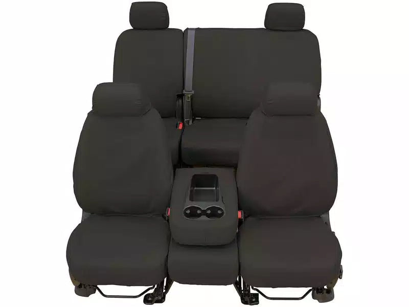 22C BRONCO WATERPROOF POLYESTER CUSTOM FRONT ROW SEAT COVERS GREY