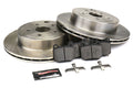 Power Stop 08-14 Subaru Impreza Rear Track Day SPEC Brake Kit