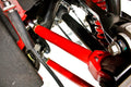 BMR 16-17 6th Gen Camaro Upper Trailing Arms w/ Single Adj. Rod Ends - Red