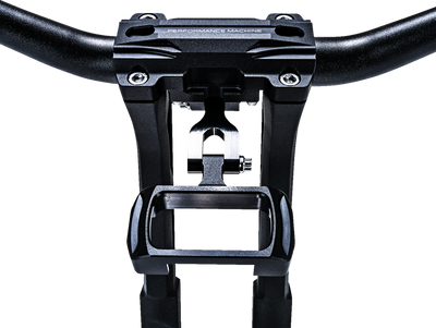 Performance Machine Digital Gauge Relocation Kit Softail - Black Ops
