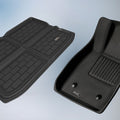 3D ELEGANT FLOOR MAT 2 ROW SET BLCK