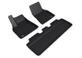 3D MAXpider 2020-2020 Tesla Model Y Kagu 1st & 2nd Row Floormats - Black