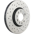 Brembo 03-11 Saab 9-3 Front Premium Xtra Cross Drilled UV Coated Rotor
