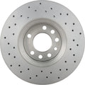 Brembo 03-11 Saab 9-3 Front Premium Xtra Cross Drilled UV Coated Rotor