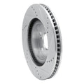 DFC 01-07 Peugeot 607 (Mexico) Front Left Drilled & Slotted Silver Brake Rotor