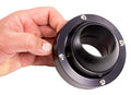 High Angle Floor Mount 2.25 in Black Anodized