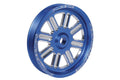 Fleece Performance Dodge Cummins Dual Pump Spoke Pulley (For Use w/ FPE Dual Pump Bracket) Blue