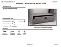 LOCKABLE STORAGE DOOR 51W