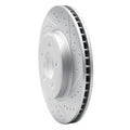 DFC 00-06 Jaguar Xkr Front Right Drilled & Slotted Geoperformance Rotor