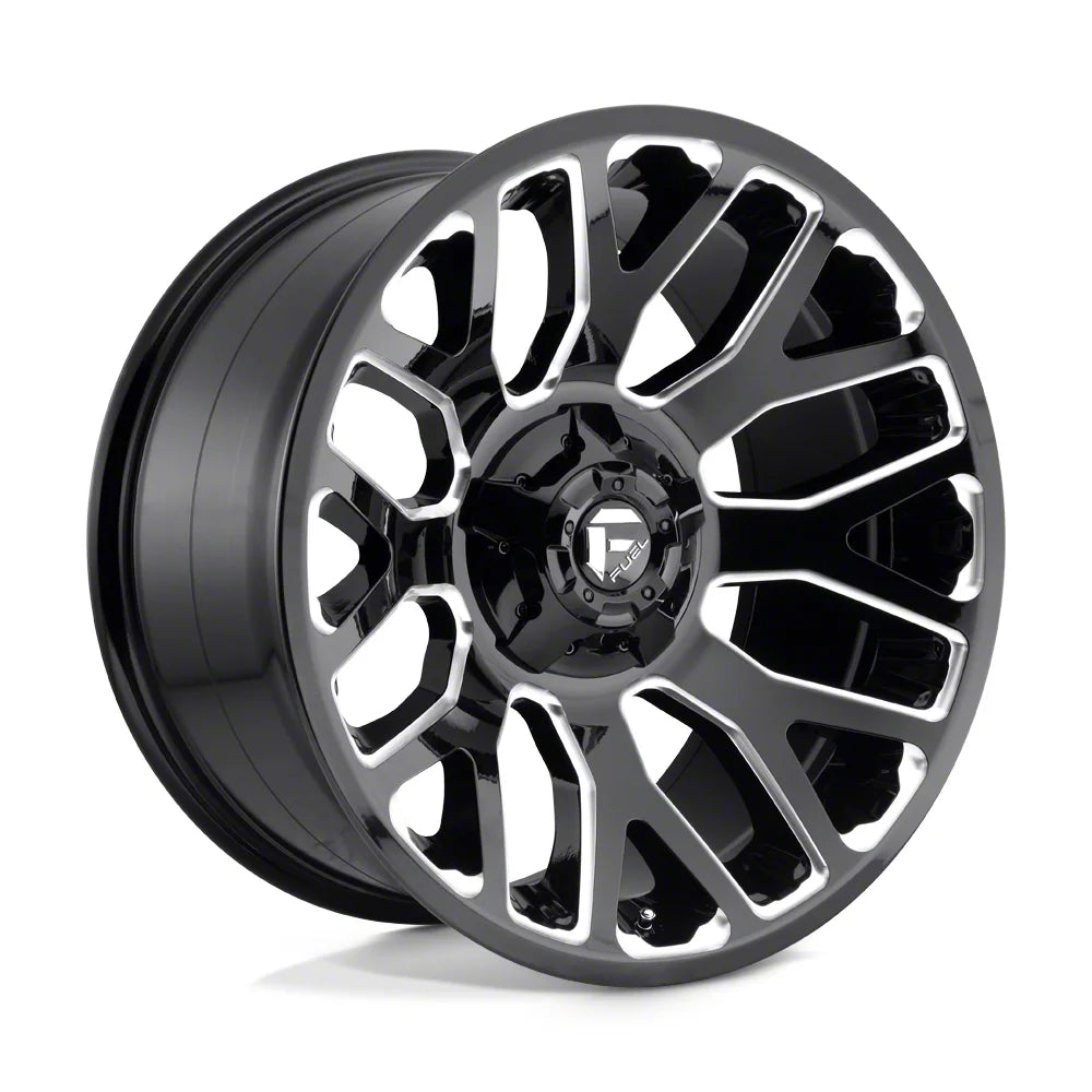 D607 20X9 8X6.5 GL-BLK-MIL 20MM