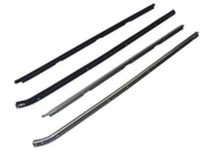 LH&RH INNER & OUTER BELT WEATHERSTRIP KIT; EL CAMINO ABDY 7377; MALIBU ABDY 7377