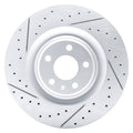 DFC 17-26 Audi S7 Rear Left Drilled & Slotted Geoperformance Rotor