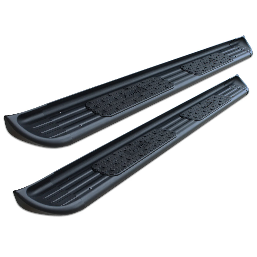7" BLACK RUNNING BOARDS