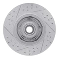 R1 95-11 Ford Explorer Front Right Drilled & Slotted Geoperformance Rotor