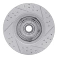R1 95-11 Ford Ranger (USA/Canada) Front Left Drilled & Slotted Geoperformance Rotor