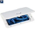 13IN X 30IN LOCKING HATCH POLAR WHITE