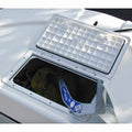 13IN X 30IN LOCKING HATCH POLAR WHITE