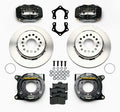 Wilwood Forged Dynalite P/S P-B Kit Drilled Polished Mopar/Dana 2.36in Off w/Snap Ring Bearing