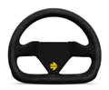 Momo MOD12 Steering Wheel 250 mm -  Black Suede/Black Spokes