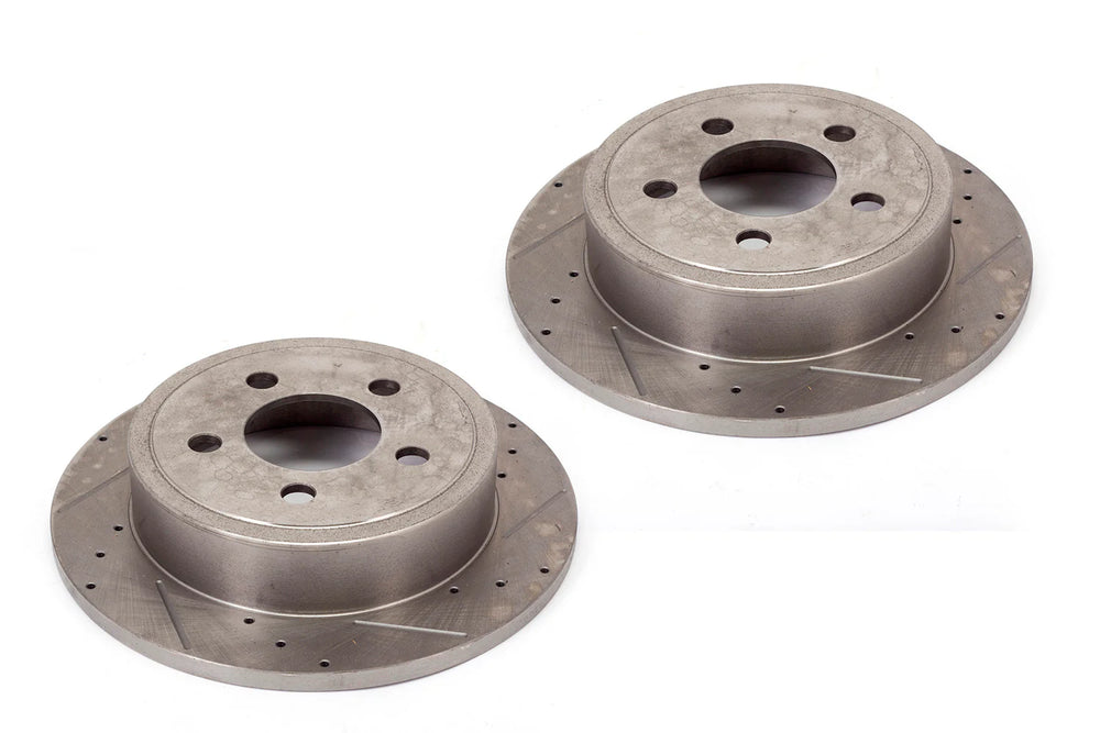 BRAKE ROTOR PAIR SLOT/DRI