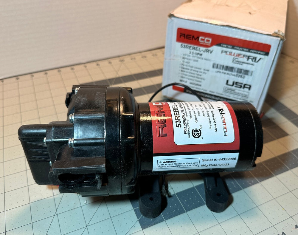 WATER PUMP 3.2GPMQA12V60PSILWVS