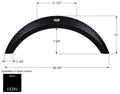 FENDER SKIRT, SINGLE, WINNEBAGO, FS