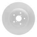 R1 -23 Subaru Ascent Front Right Drilled & Slotted Black Brake Rotor