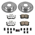 Power Stop 99-05 Volkswagen Passat Rear Z26 Street Warrior Brake Kit