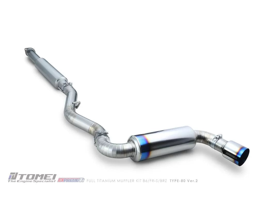 Tomei FULL TITANIUM MUFFLER KIT REPAIR PART EXPREME Ti MAIN PIPE B