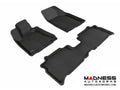 3D MAXpider 2004-2009 Lexus RX Kagu 1st & 2nd Row Floormats - Black