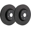 Hawk Talon 86-91 BMW E30 Slotted-Only Solid 10.16 in Diameter Rear Brake Rotor Set