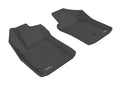3D MAXpider 2014-2019 Porsche Macan Kagu 1st & 2nd Row Floormats - Black