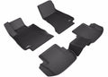 3D MAXpider 2018-2020 Mercedes-Benz E-Class Coupe C238 Kagu 1st & 2nd Row Floormats - Black