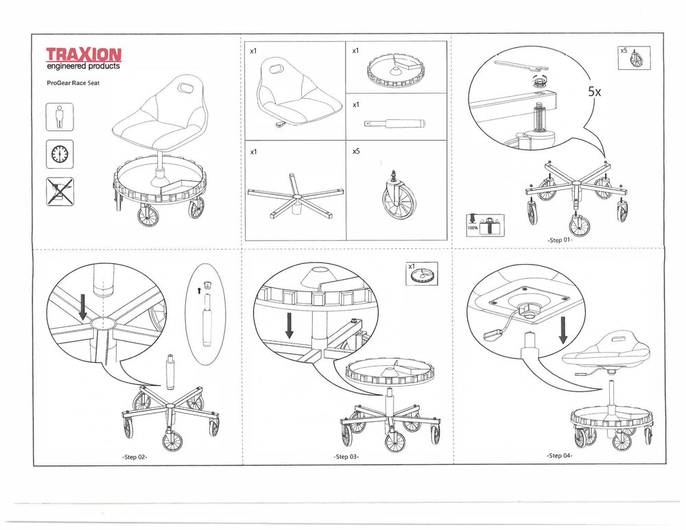 TraXion Engineered Products black auto part
