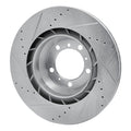 R1 Concepts Hi-Carbon Alloy GEOMET Coated Rotor - Slotted Fits Porsche Panamera