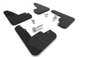 Rally Armor 2021-25 Ford Mach-E Rally Edition Black UR Mud Flap Metallic Black Logo