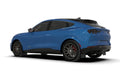Rally Armor 2021-25 Ford Mach-E Rally Edition Black UR Mud Flap Metallic Black Logo