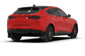Rally Armor 2021-25 Ford Mach-E Rally Edition Black UR Mud Flap Metallic Black Logo