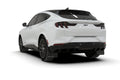Rally Armor 2021-25 Ford Mach-E Rally Edition Black UR Mud Flap Metallic Black Logo