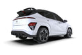 Rally Armor 24-25 Hyundai Kona N Line Black UR Mud Flap - Red Logo