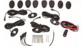 Rugged Ridge 07-18 Jeep Wrangler JK White 4-Piece LED Rock Light Kit w/ Harness