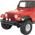 Rugged Ridge 3in Double Tube Bumper 76-06 Jeep CJ / Jeep Wrangler
