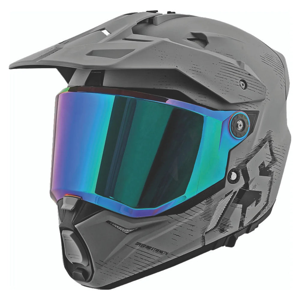 Speed and Strength SS2600 Fame and Fortune Helmet Black/Gold - Large