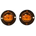 LIGHTSTROBELED AMBER 15FT CBL IN LINE