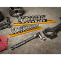 SET SKT FLX MM 1/4 3/8DR 6PT 22PC
