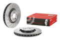 Brembo 12-18 Mercedes-Benz CLS550 Front Premium UV Coated OE Equivalent Rotor