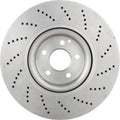 Brembo 12-18 Mercedes-Benz CLS550 Front Premium UV Coated OE Equivalent Rotor