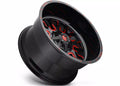 D691 22X10 6X135/5.5 BRSH-RED-MIL -