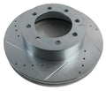Power Stop 00-04 Ford F-550 Super Duty Front Left Evolution Drilled & Slotted Rotor